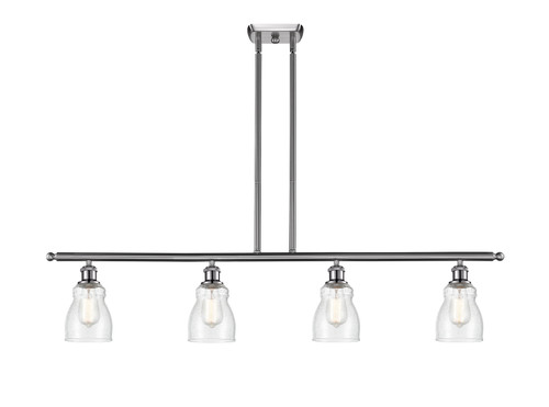 Innovations - 516-4I-SN-G394 - Four Light Island Pendant - Ballston - Brushed Satin Nickel