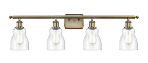 Innovations - 516-4W-AB-G394 - Four Light Bath Vanity - Ballston - Antique Brass