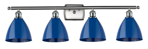 manufacturer_finish:Brushed Satin Nickel|manufacturer_glass:Blue|light_output:220.00lm|color_temperature:2200K|cri:99