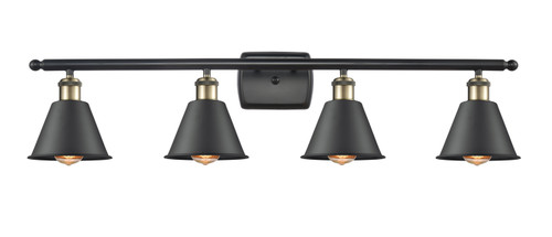 Innovations - 516-4W-BAB-M8 - Four Light Bath Vanity - Ballston - Black Antique Brass