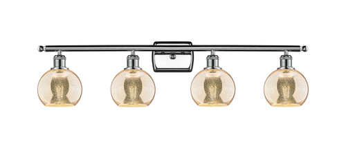 Innovations - 516-4W-PC-G128-6 - Four Light Bath Vanity - Ballston - Polished Chrome