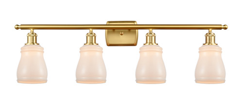 Innovations - 516-4W-SG-G391 - Four Light Bath Vanity - Ballston - Satin Gold