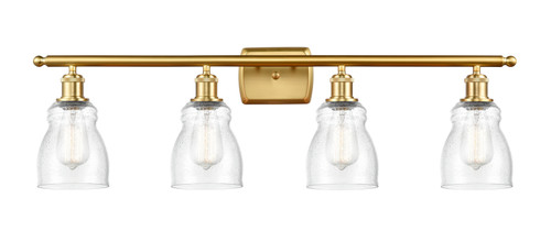 Innovations - 516-4W-SG-G394 - Four Light Bath Vanity - Ballston - Satin Gold