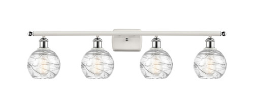 Innovations - 516-4W-WPC-G1213-6-LED - LED Bath Vanity - Ballston - White Polished Chrome