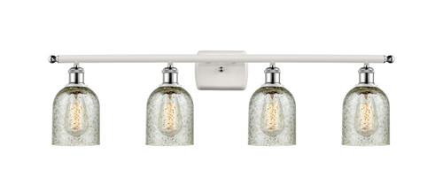 Innovations - 516-4W-WPC-G259 - Four Light Bath Vanity - Ballston - White Polished Chrome