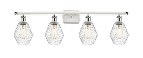 Innovations - 516-4W-WPC-G654-6-LED - LED Bath Vanity - Ballston - White Polished Chrome