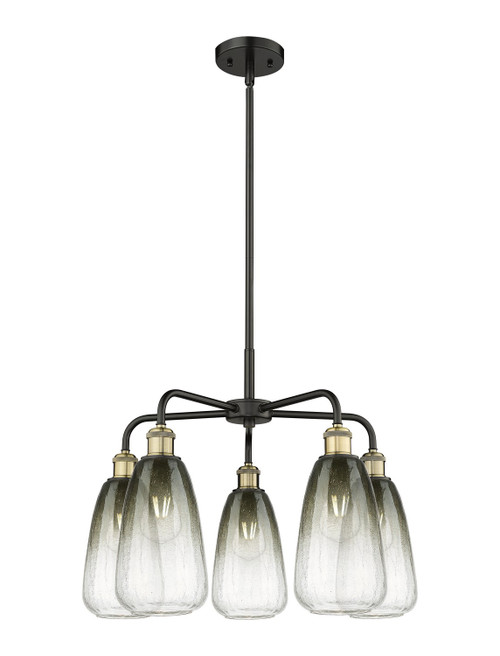 Innovations - 516-5CR-BAB-G480-6SL - Five Light Chandelier - Ballston - Black Antique Brass