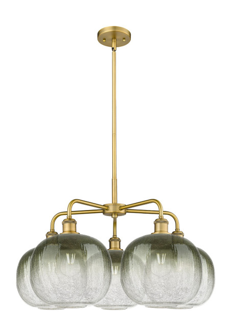 Innovations - 516-5CR-BB-G481-10SL - Five Light Chandelier - Ballston - Brushed Brass