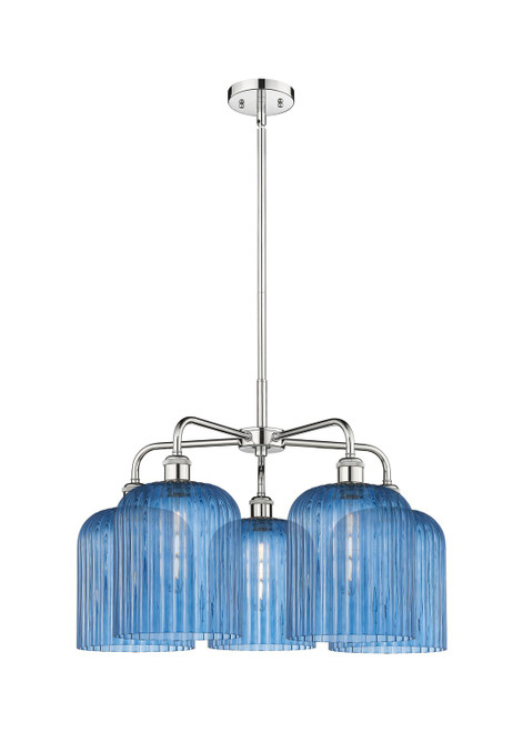 Innovations - 516-5CR-PC-G559-8BL - Five Light Chandelier - Ballston - Polished Chrome