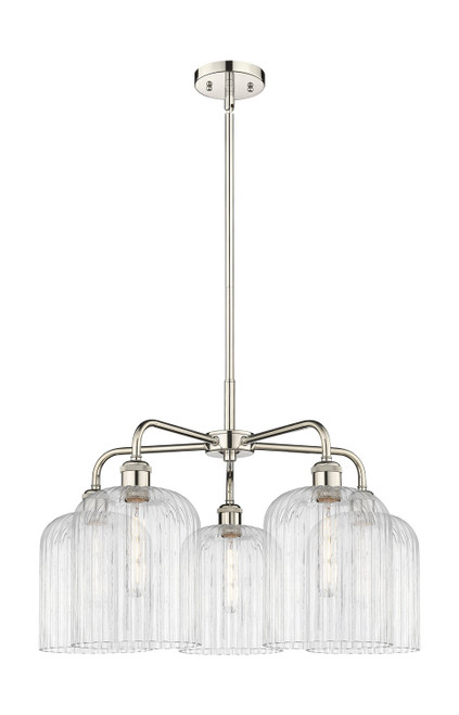 Innovations - 516-5CR-PN-G559-8CL - Five Light Chandelier - Ballston - Polished Nickel
