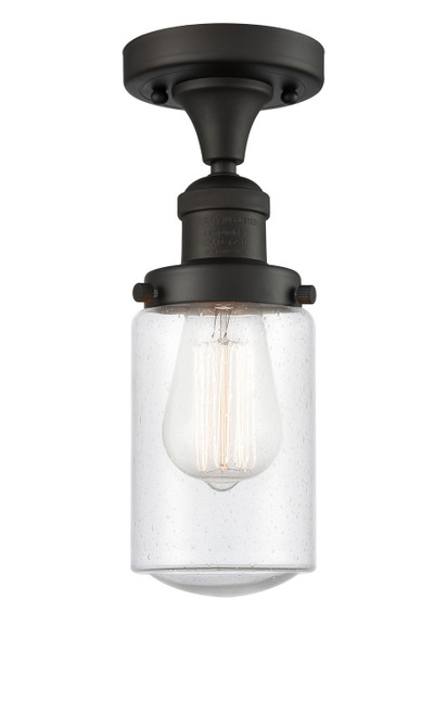 Innovations - 517-1CH-OB-G314 - One Light Semi-Flush Mount - Franklin Restoration - Oil Rubbed Bronze