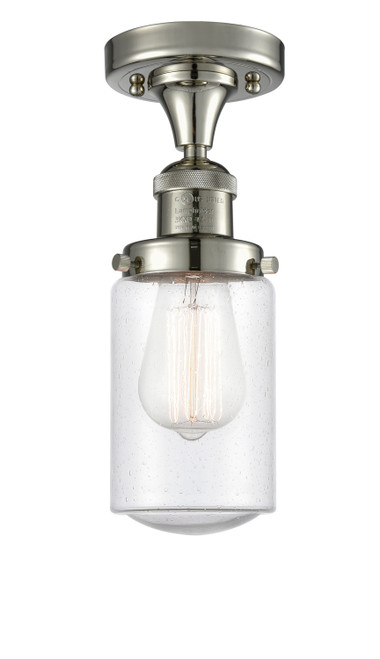 Innovations - 517-1CH-PN-G314-LED - LED Semi-Flush Mount - Franklin Restoration - Polished Nickel