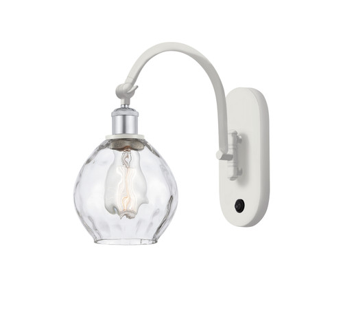 Innovations - 518-1W-WPC-G362 - One Light Wall Sconce - Ballston - White Polished Chrome
