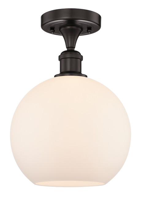 manufacturer_finish:Oil Rubbed Bronze|manufacturer_glass:Cased Matte White Athens|light_output:220.00lm|color_temperature:2200K|cri:99