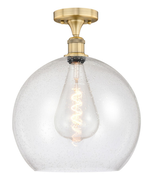 manufacturer_finish:Brushed Brass|manufacturer_glass:Seedy|light_output:220.00lm|color_temperature:2200K|cri:99