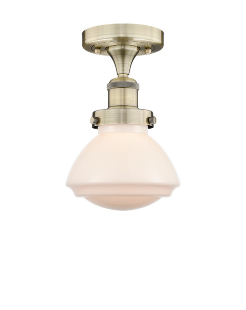 manufacturer_finish:Antique Brass|manufacturer_glass:Matte White Olean