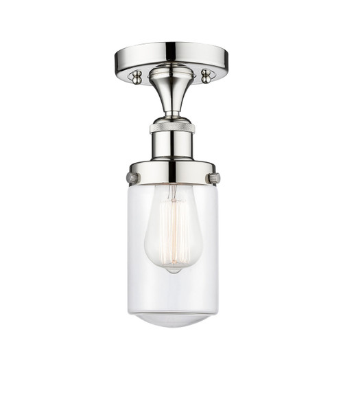 Innovations - 616-1F-PC-G312 - One Light Semi-Flush Mount - Edison - Polished Chrome