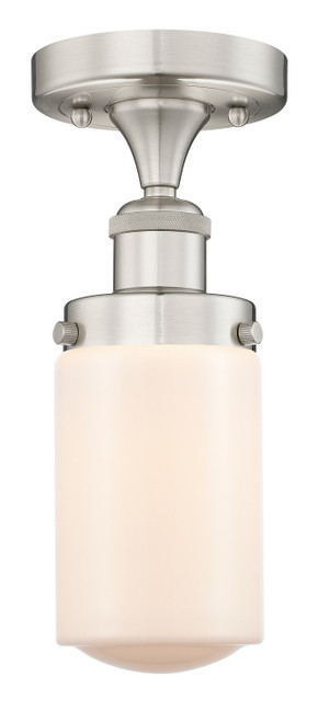 Innovations - 616-1F-SN-G311 - One Light Semi-Flush Mount - Edison - Brushed Satin Nickel