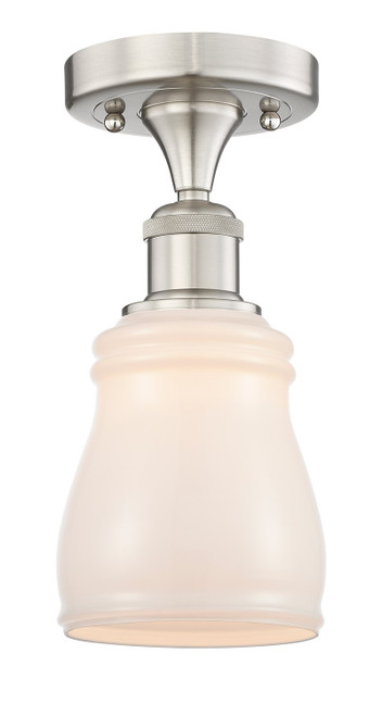 Innovations - 616-1F-SN-G391 - One Light Semi-Flush Mount - Edison - Brushed Satin Nickel