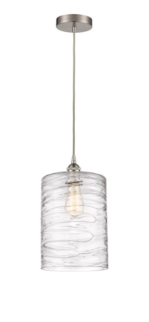 manufacturer_finish:Brushed Satin Nickel|manufacturer_glass:Deco Swirl Large Cobbleskill|light_output:220.00lm|color_temperature:2200K|cri:99
