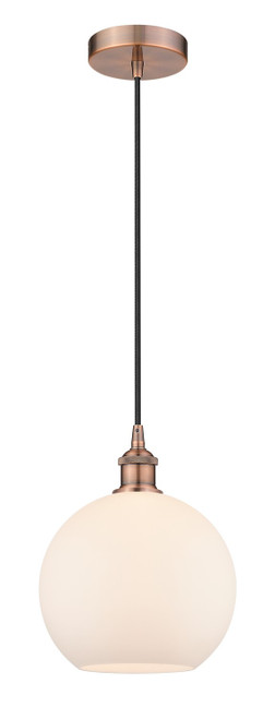 manufacturer_finish:Antique Copper|manufacturer_glass:Matte White|light_output:220.00lm|color_temperature:2200K|cri:99