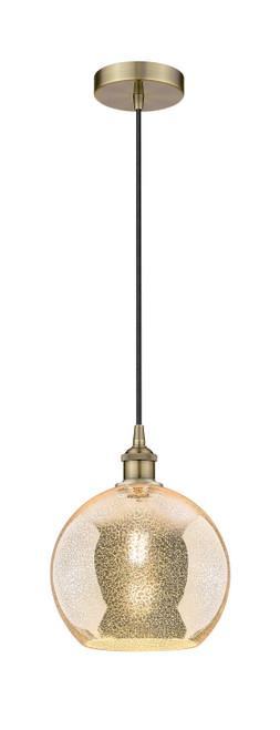 Innovations - 616-1P-AB-G128-10 - One Light Mini Pendant - Edison - Antique Brass