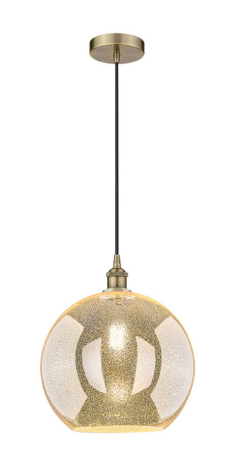 Innovations - 616-1P-AB-G128-12 - One Light Mini Pendant - Edison - Antique Brass