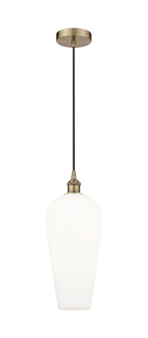 Innovations - 616-1P-AB-G456-8WH - One Light Mini Pendant - Edison - Antique Brass
