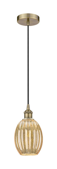 Innovations - 616-1P-AB-G459-6ME - One Light Mini Pendant - Edison - Antique Brass