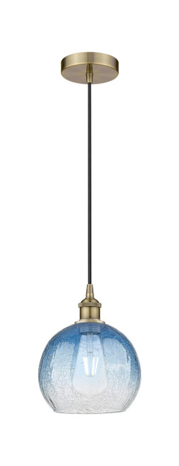 Innovations - 616-1P-AB-G483-8SB - One Light Mini Pendant - Edison - Antique Brass