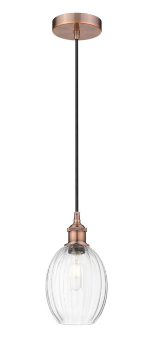 Innovations - 616-1P-AC-G459-6CL - One Light Mini Pendant - Edison - Antique Copper
