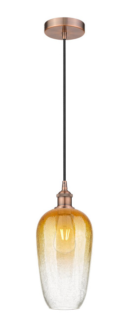 Innovations - 616-1P-AC-G484-7AM - One Light Mini Pendant - Edison - Antique Copper