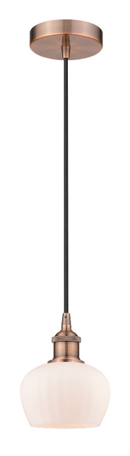 Innovations - 616-1P-AC-G91 - One Light Mini Pendant - Edison - Antique Copper