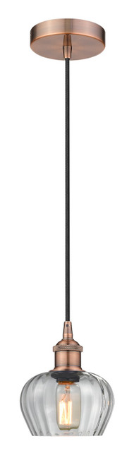 Innovations - 616-1P-AC-G92 - One Light Mini Pendant - Edison - Antique Copper