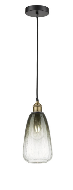 Innovations - 616-1P-BAB-G480-6SL - One Light Mini Pendant - Edison - Black Antique Brass