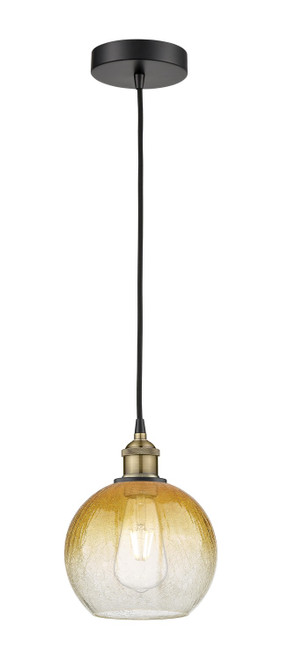 Innovations - 616-1P-BAB-G483-8AM - One Light Mini Pendant - Edison - Black Antique Brass