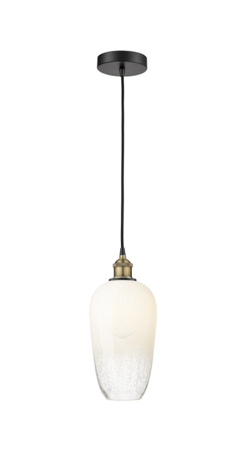Innovations - 616-1P-BAB-G484-7OP - One Light Mini Pendant - Edison - Black Antique Brass