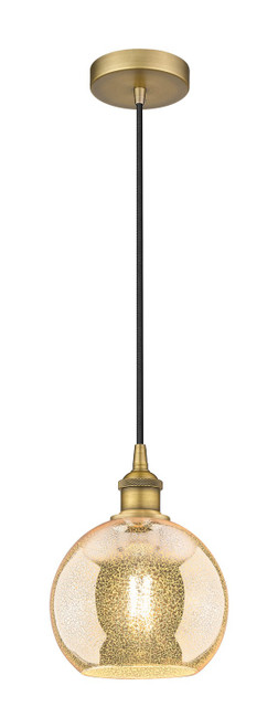 Innovations - 616-1P-BB-G128-8 - One Light Mini Pendant - Edison - Brushed Brass