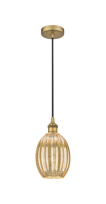 Innovations - 616-1P-BB-G459-6ME - One Light Mini Pendant - Edison - Brushed Brass