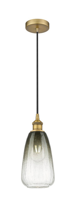 Innovations - 616-1P-BB-G480-6SL - One Light Mini Pendant - Edison - Brushed Brass