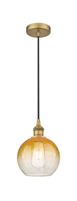 Innovations - 616-1P-BB-G483-8AM - One Light Mini Pendant - Edison - Brushed Brass