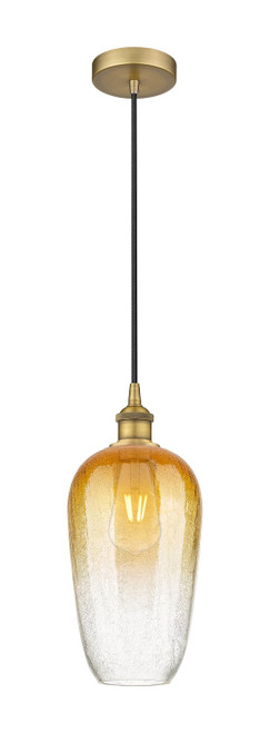 Innovations - 616-1P-BB-G484-7AM - One Light Mini Pendant - Edison - Brushed Brass