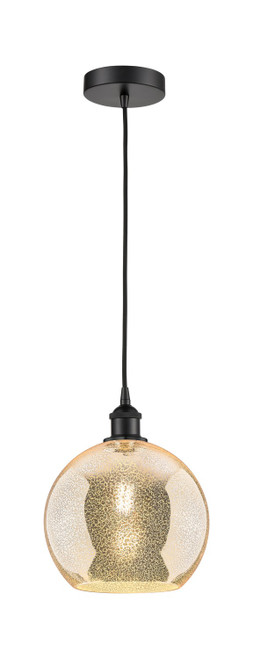 Innovations - 616-1P-BK-G128-10 - One Light Mini Pendant - Edison - Matte Black