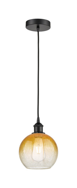 Innovations - 616-1P-BK-G483-8AM - One Light Mini Pendant - Edison - Matte Black