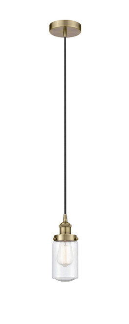 Innovations - 616-1PH-AB-G314 - One Light Mini Pendant - Edison - Antique Brass