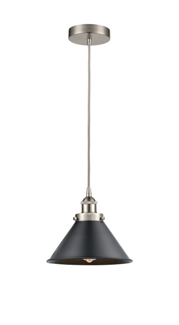 manufacturer_finish:Brushed Satin Nickel|manufacturer_glass:Matte Black|light_output:220.00lm|color_temperature:2200K|cri:99