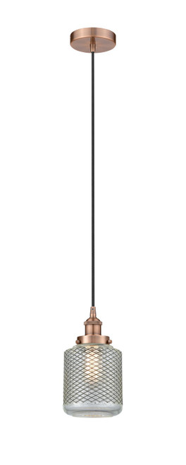 Innovations - 616-1PH-AC-G262 - One Light Mini Pendant - Edison - Antique Copper