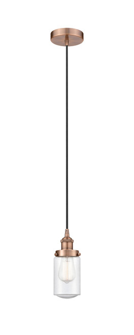 Innovations - 616-1PH-AC-G314 - One Light Mini Pendant - Edison - Antique Copper
