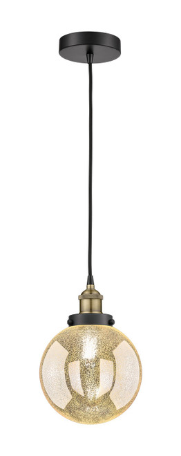 Innovations - 616-1PH-BAB-G208-8 - One Light Mini Pendant - Edison - Black Antique Brass