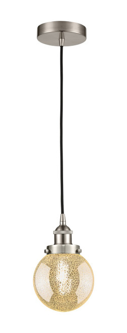 Innovations - 616-1PH-SN-G208-6 - One Light Mini Pendant - Edison - Brushed Satin Nickel